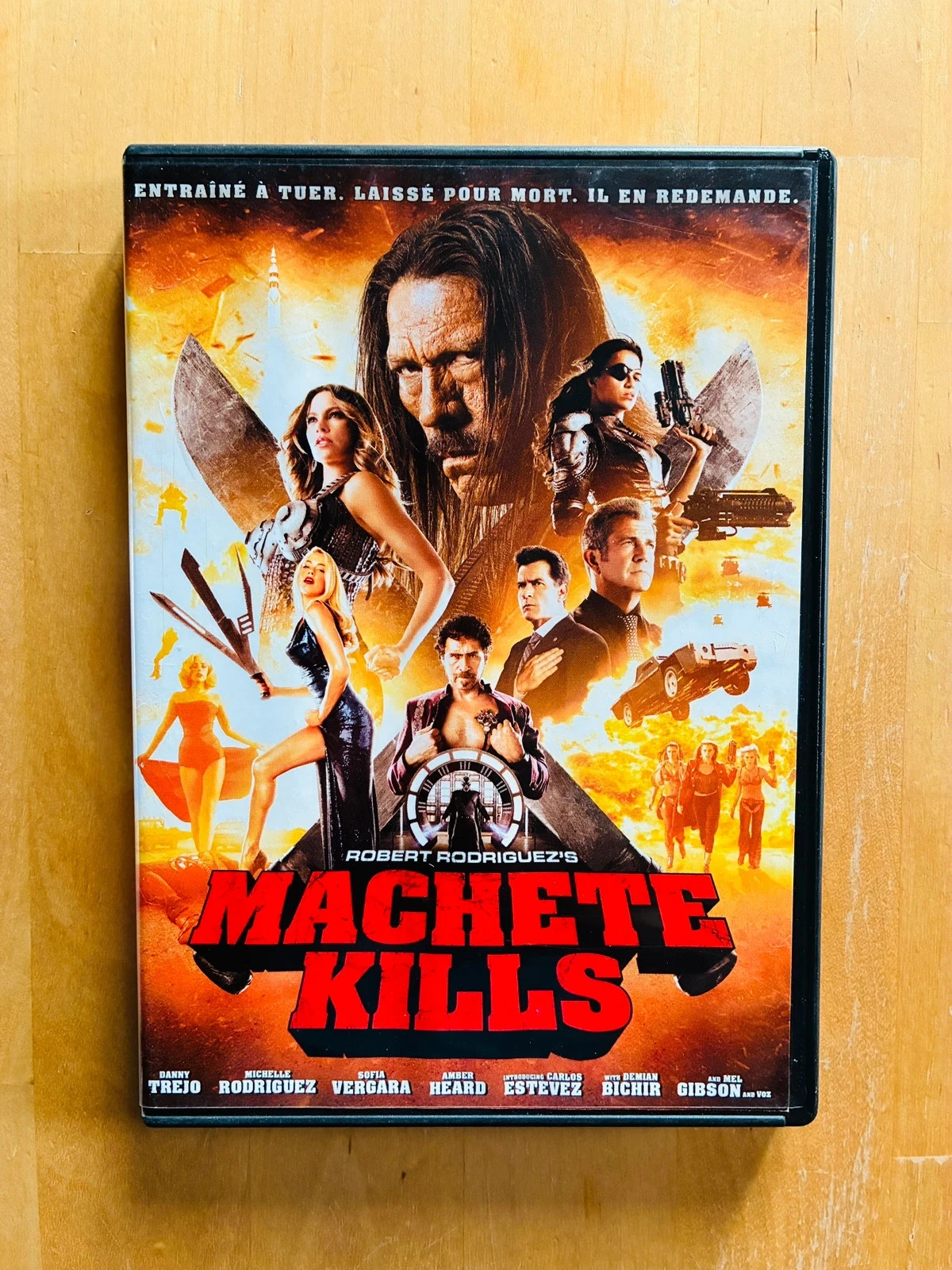 DVD Machete Kills de Robert Rodriguez.